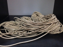 Резинка шнур производство  2,5мм (50м) коричнево-бежевый