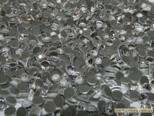 Камешки клеевые стразы ss10 (72000 шт) crystal