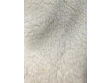 Мех искуственный ПШ барашек белый (1 метр)