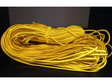 Резинка шнур производство  2,5мм (50м) желтая