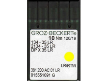 Иглы Groz-Beckert для кожи DPx35LR (100шт)