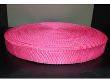 Тесьма лента ременная 25мм 900D (100м) розовый