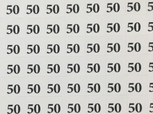   (320   ) 50