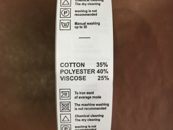   (cotton 35% polyester 40% viscose 25%) 2,5 (100)